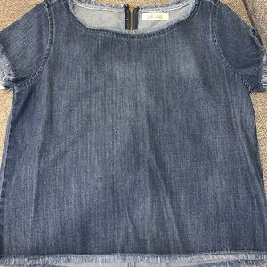 bella dahl denim shirt! super soft.